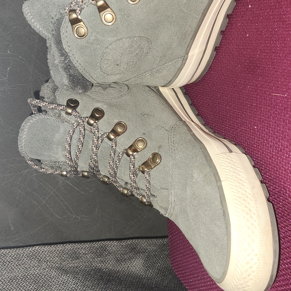 Converse CT All Star High Top Women's Ember Boots Thunder/Egret 557934c Size 7.5 - Picture 4 of 7